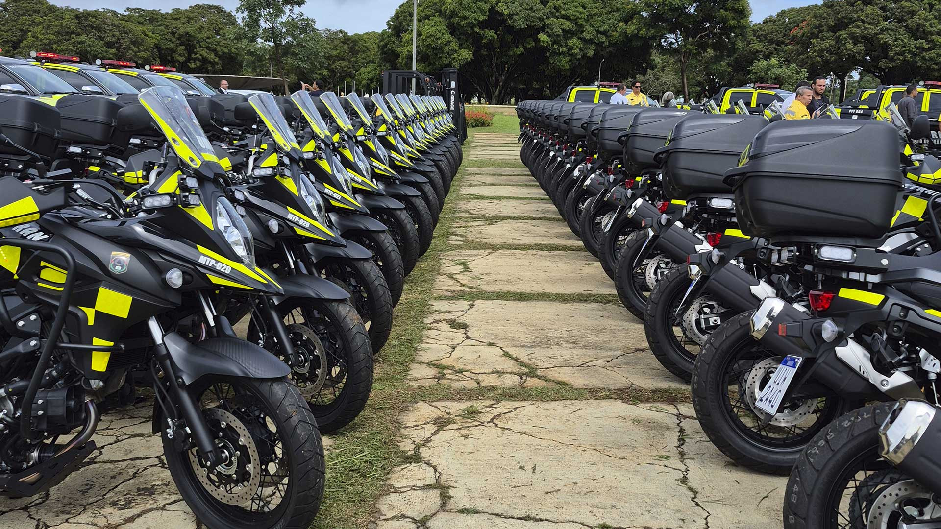 Suzuki V-Strom reforça frota do Detran do DF