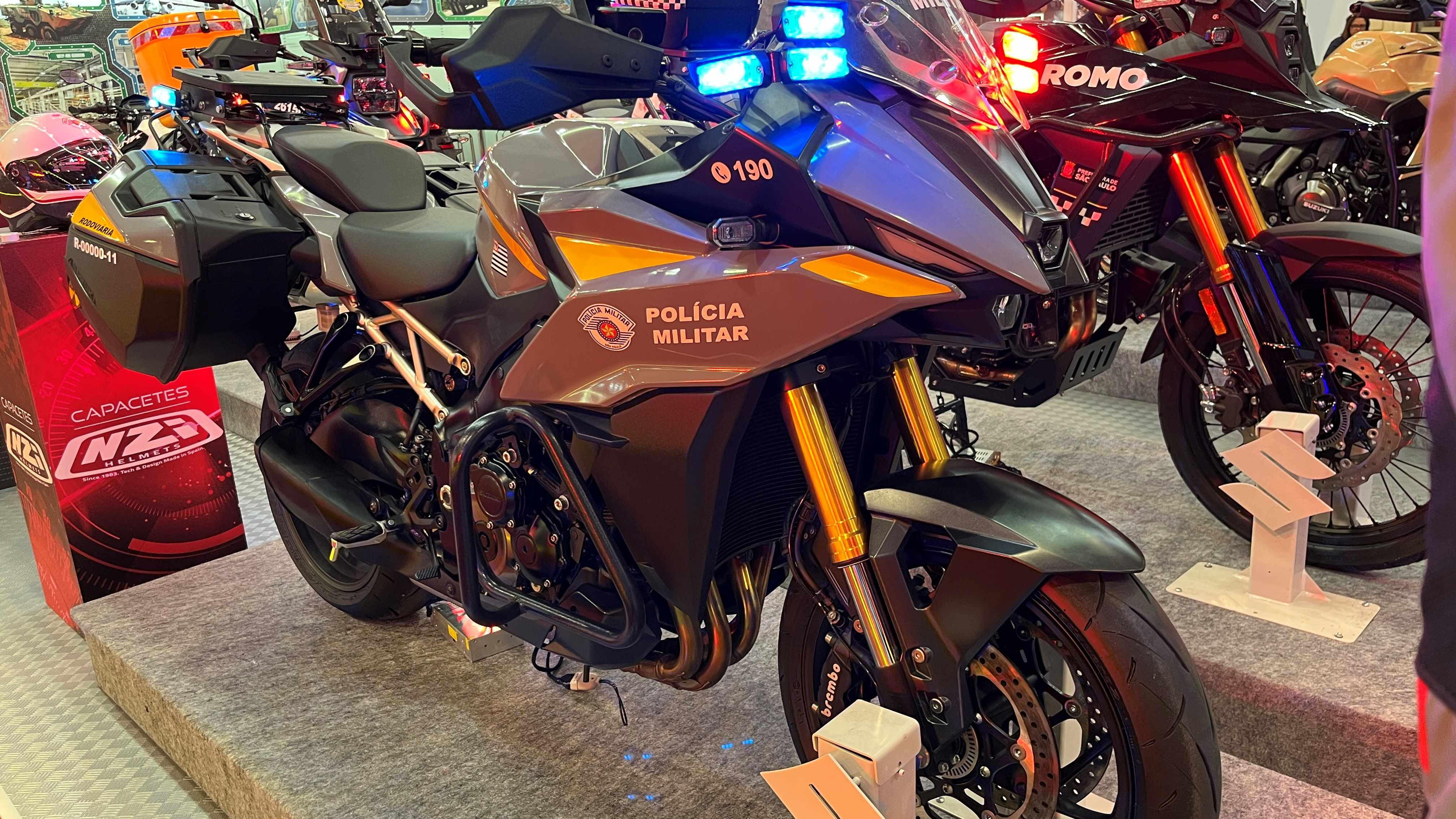 Suzuki e Mobisig lançam tecnologia inédita para motos na LAAD Security 2026